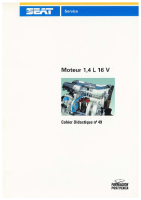 Seat Self Service Program - SSP 049 Moteur 1.4 16v 